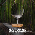 Beauty Products bamboo oval Stand Mirrors